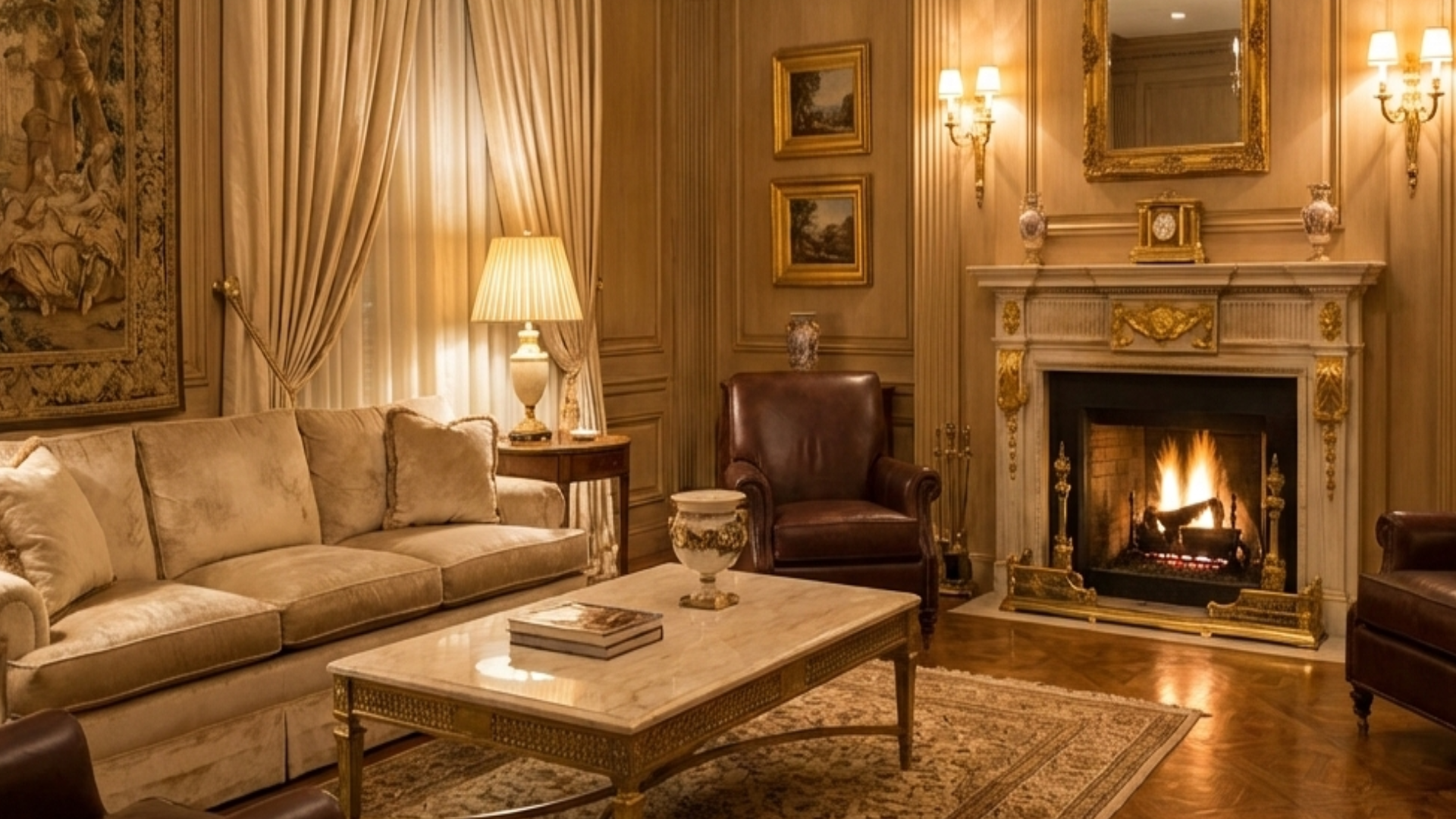 Modern Luxury Living Room - Möbel Salon